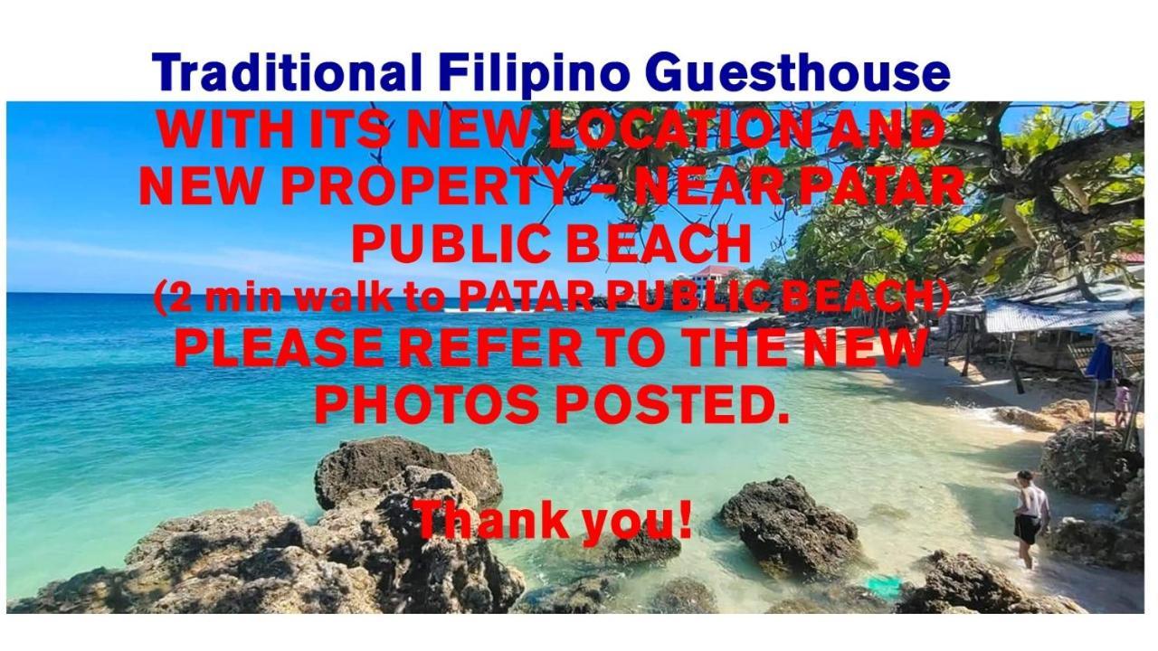 Traditional Private Guesthouse In Patar Beach Bolinao ภายนอก รูปภาพ
